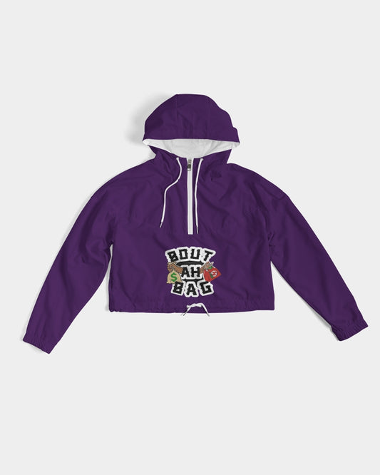 Bout Ah Bag Women's Cropped Windbreaker