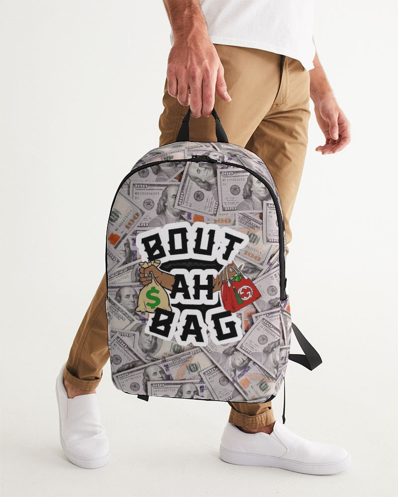 Bout Ah Bag Money In The Bank Large Backpack