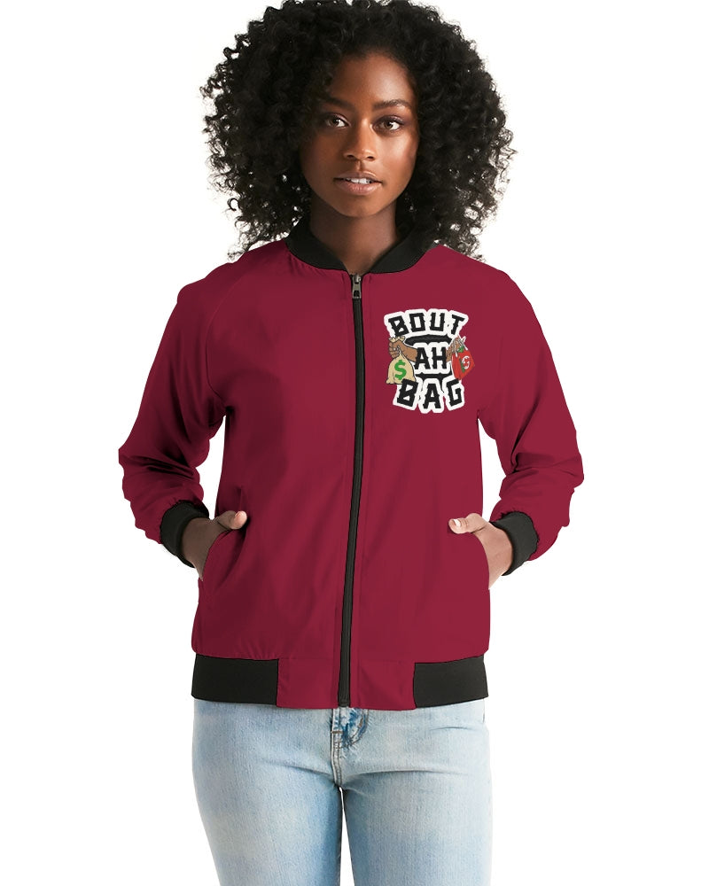 Bout Ah Bag Women's Bomber Jacket