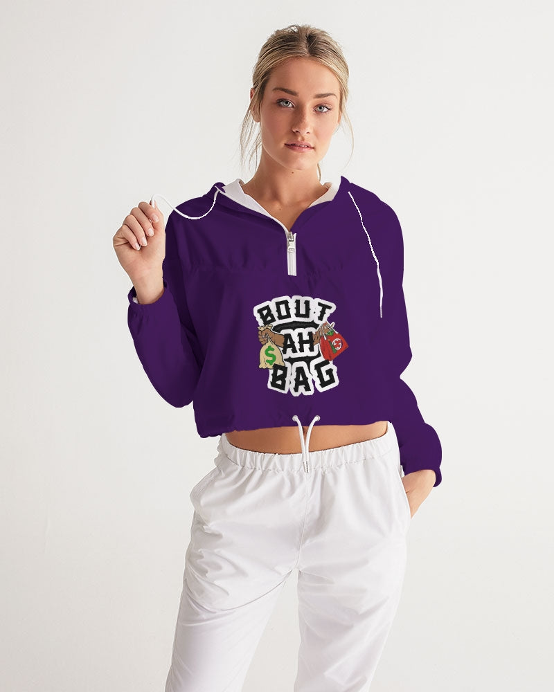 Bout Ah Bag Women's Cropped Windbreaker