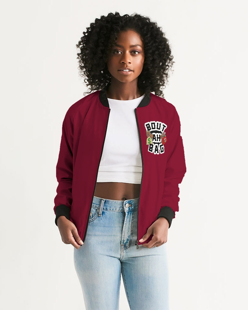 Bout Ah Bag Women's Bomber Jacket