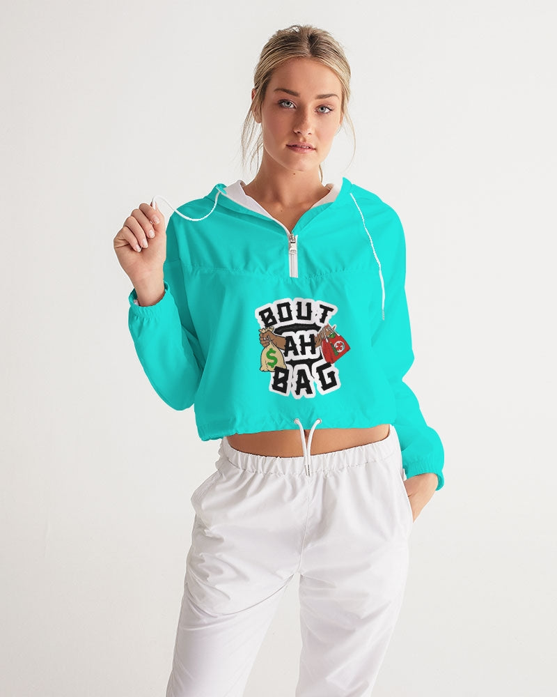 Bout Ah Bag Women's Cropped Windbreaker