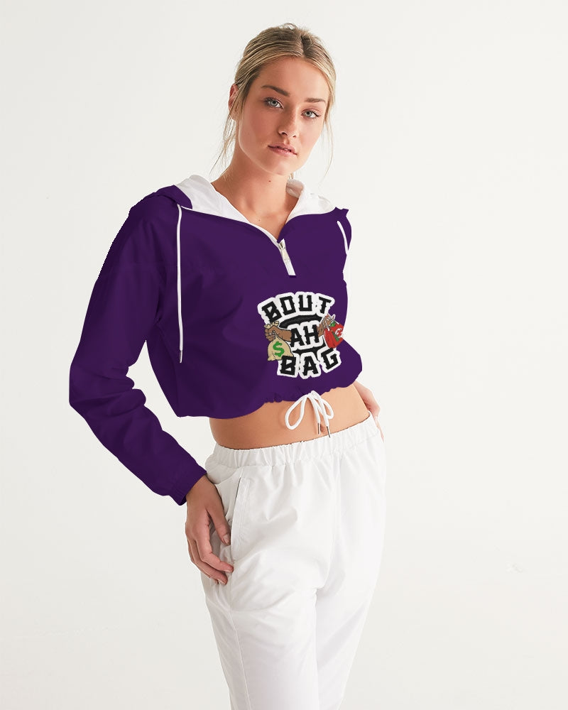 Bout Ah Bag Women's Cropped Windbreaker
