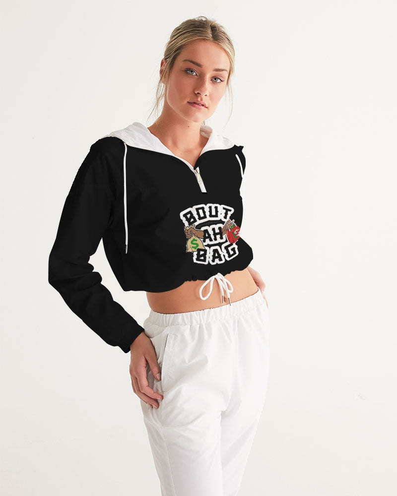Bout Ah Bag Women's Cropped Windbreaker