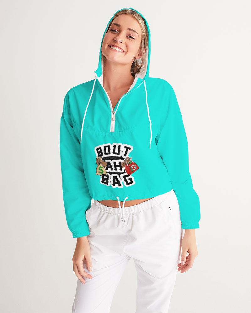Bout Ah Bag Women's Cropped Windbreaker