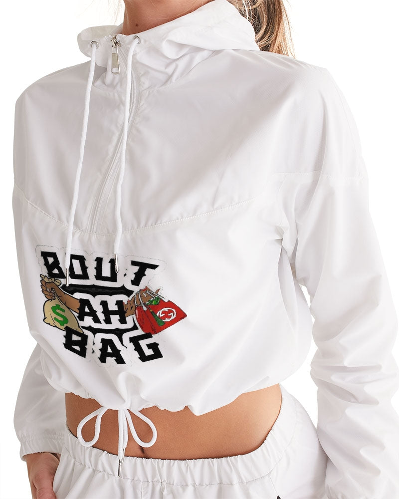 Bout Ah Bag Women's Cropped Windbreaker