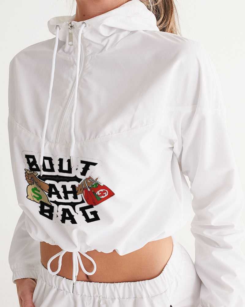 Bout Ah Bag Women's Cropped Windbreaker