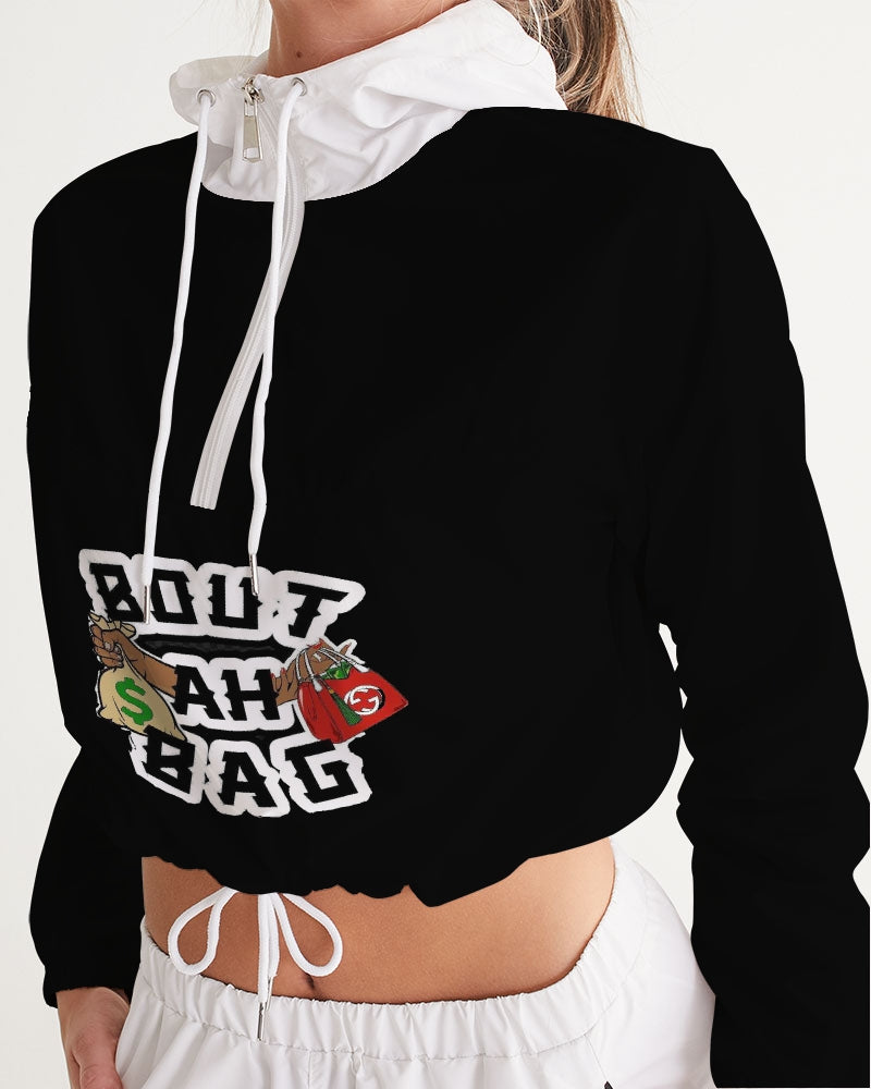 Bout Ah Bag Women's Cropped Windbreaker