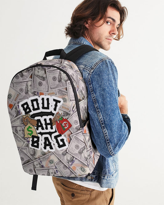 Bout Ah Bag Money In The Bank Large Backpack