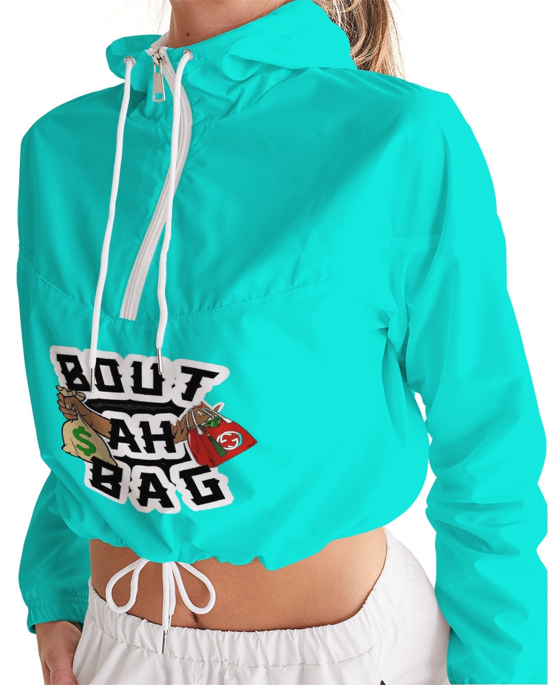 Bout Ah Bag Women's Cropped Windbreaker