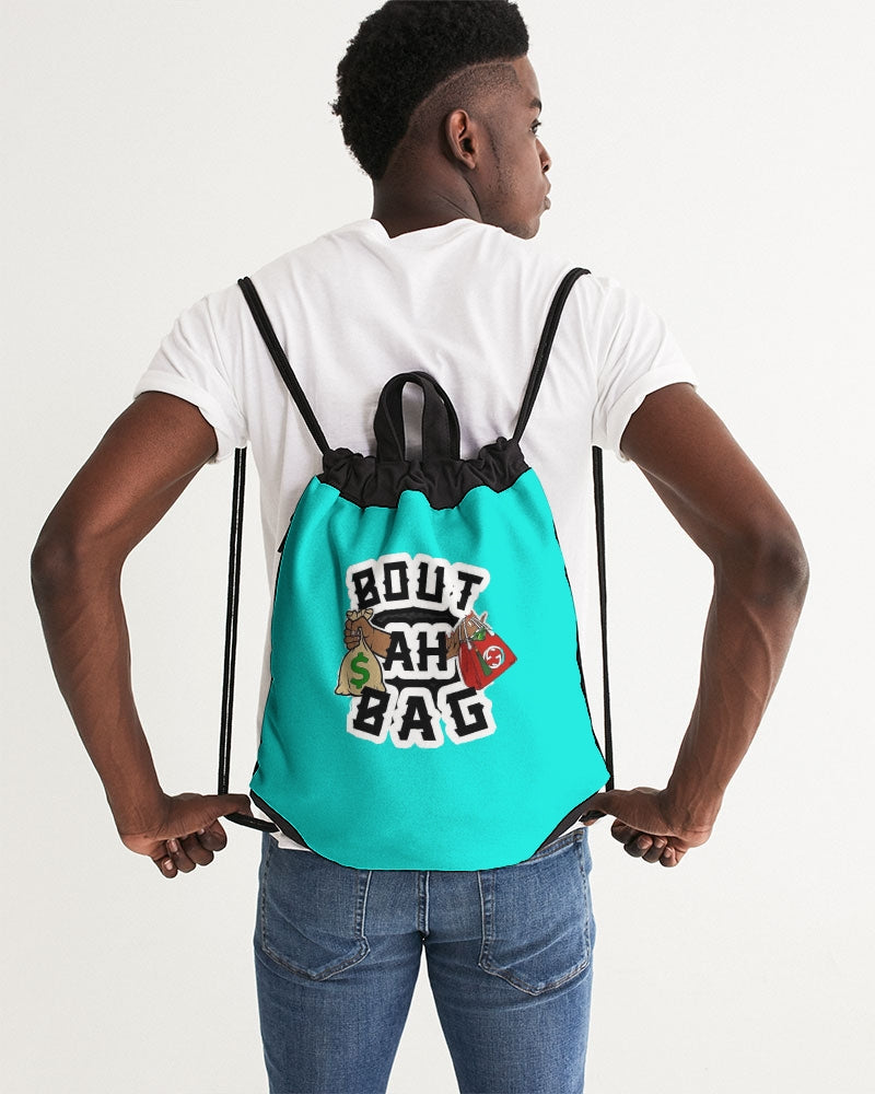 Bout Ah Bag Canvas Drawstring Bag