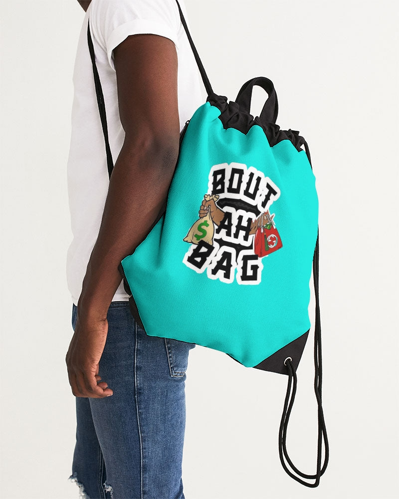 Bout Ah Bag Canvas Drawstring Bag