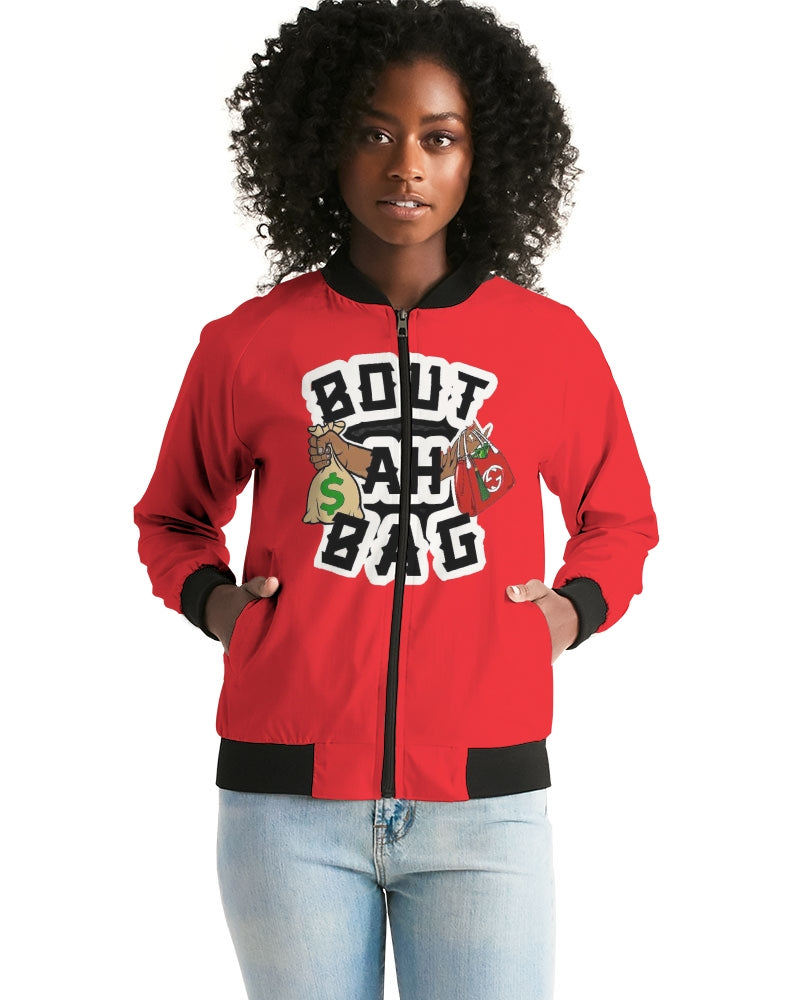 Bout Ah Bag Women's Bomber Jacket