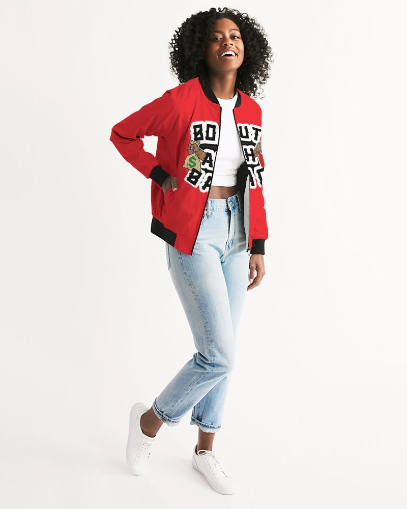 Bout Ah Bag Women's Bomber Jacket