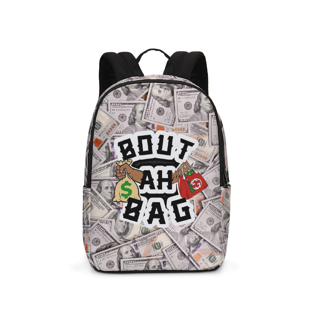 Bout Ah Bag Money In The Bank Large Backpack