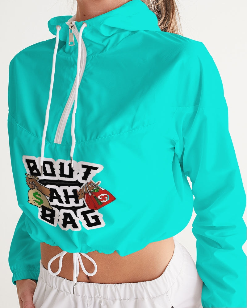 Bout Ah Bag Women's Cropped Windbreaker