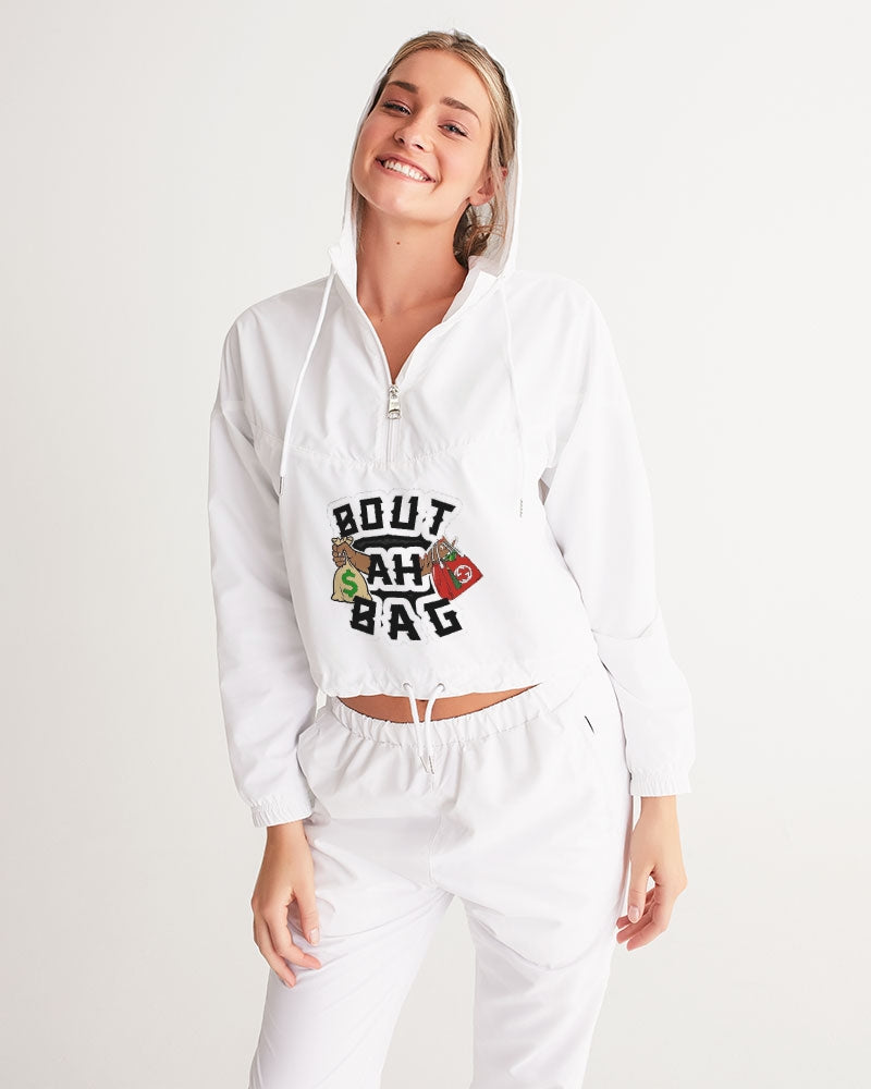 Bout Ah Bag Women's Cropped Windbreaker