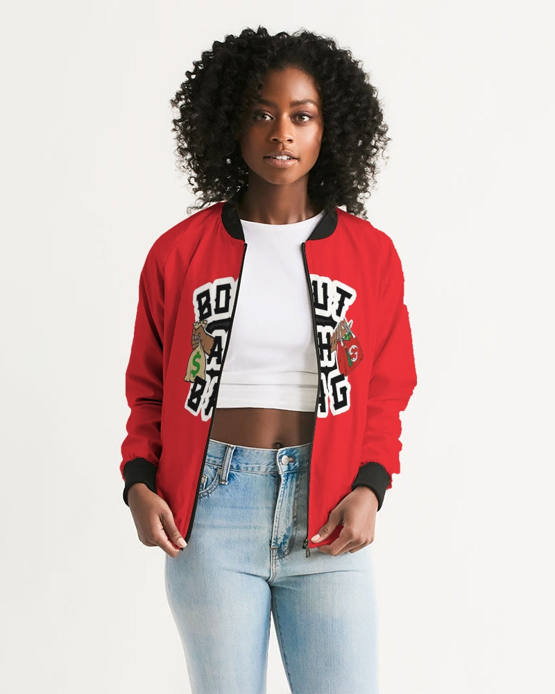 Bout Ah Bag Women's Bomber Jacket