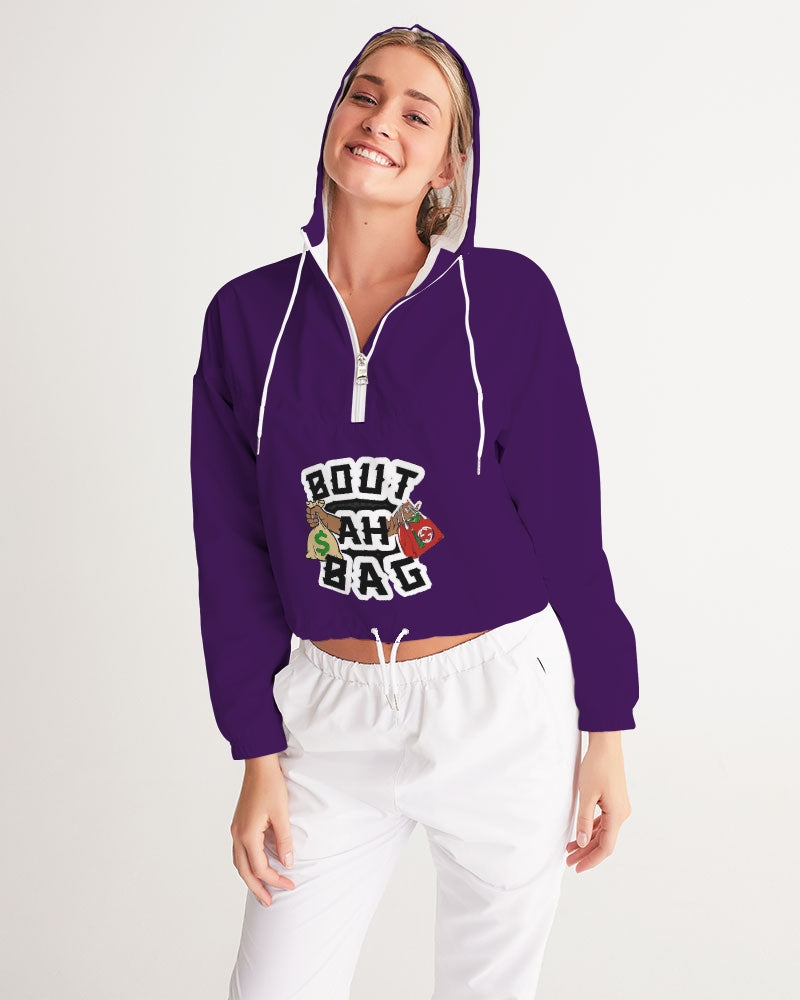 Bout Ah Bag Women's Cropped Windbreaker