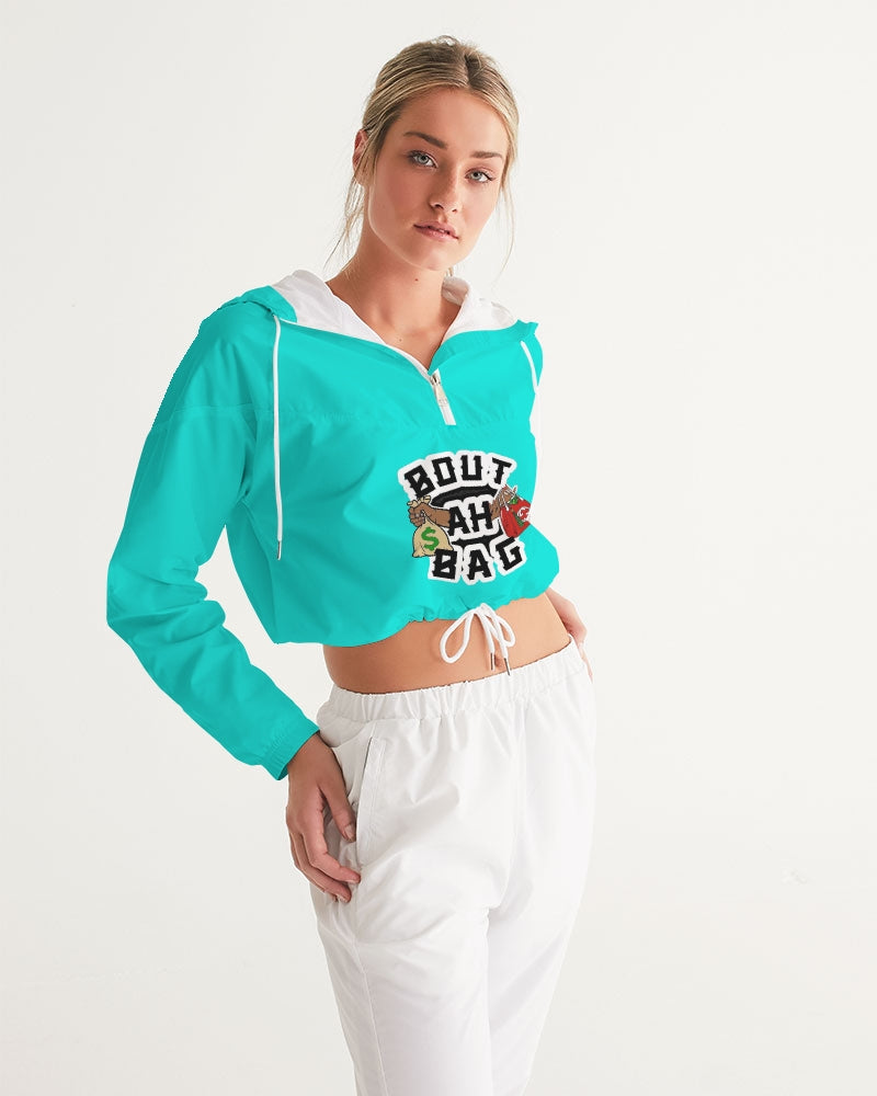 Bout Ah Bag Women's Cropped Windbreaker