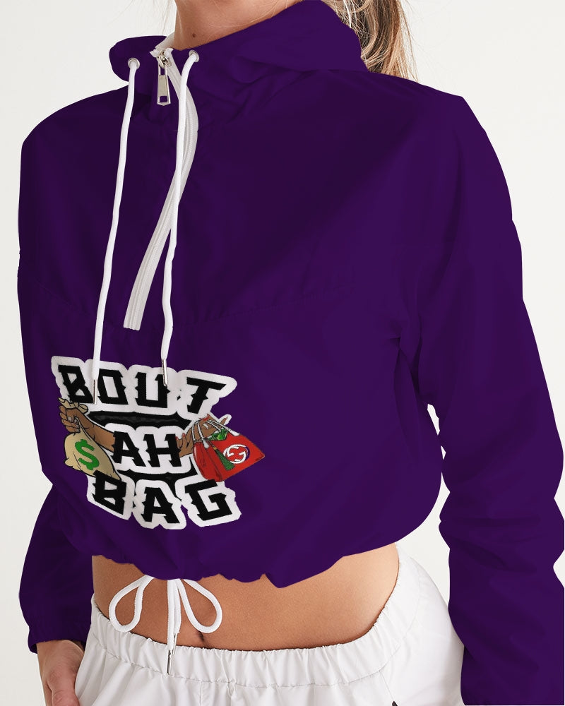 Bout Ah Bag Women's Cropped Windbreaker